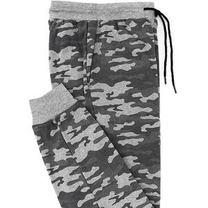 NWT CREMIEUX Mens Camo Knit Drawtring Jogger Lounge Pants Sz M